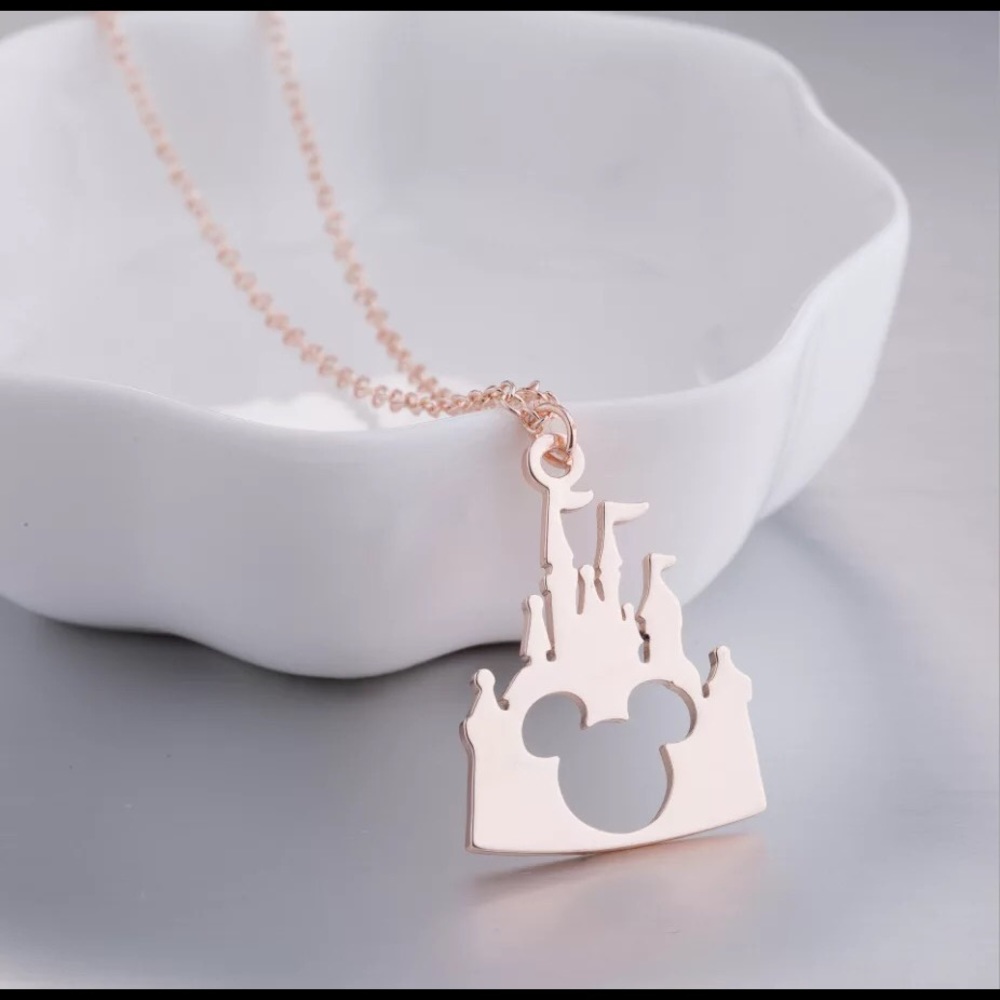 Disney Castle necklace Mickey